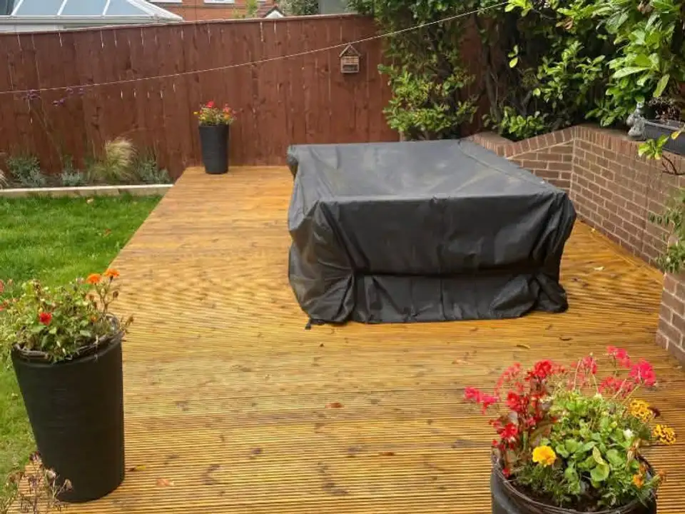 After timber decking restoration